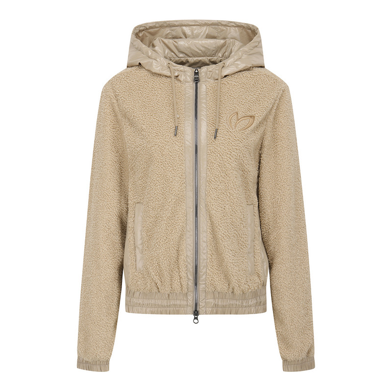 韩国代购MASTER BUNNY高尔夫球服25女士冬季保暖毛绒混合连帽外套