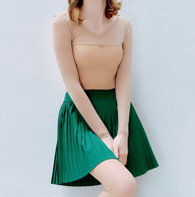 现货 韩国代购BailyWhite女士高尔夫夏季冷感防晒短袖T恤