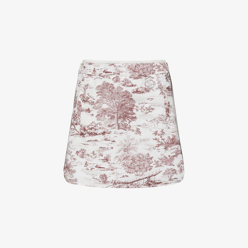 韩国代购SOUTHCAPE高尔夫球服女士秋季休闲运动时尚印花半身短裙