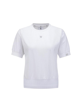 韩国代购ANEW高尔夫球服女25夏百搭休闲运动舒适透气圆领短袖T恤