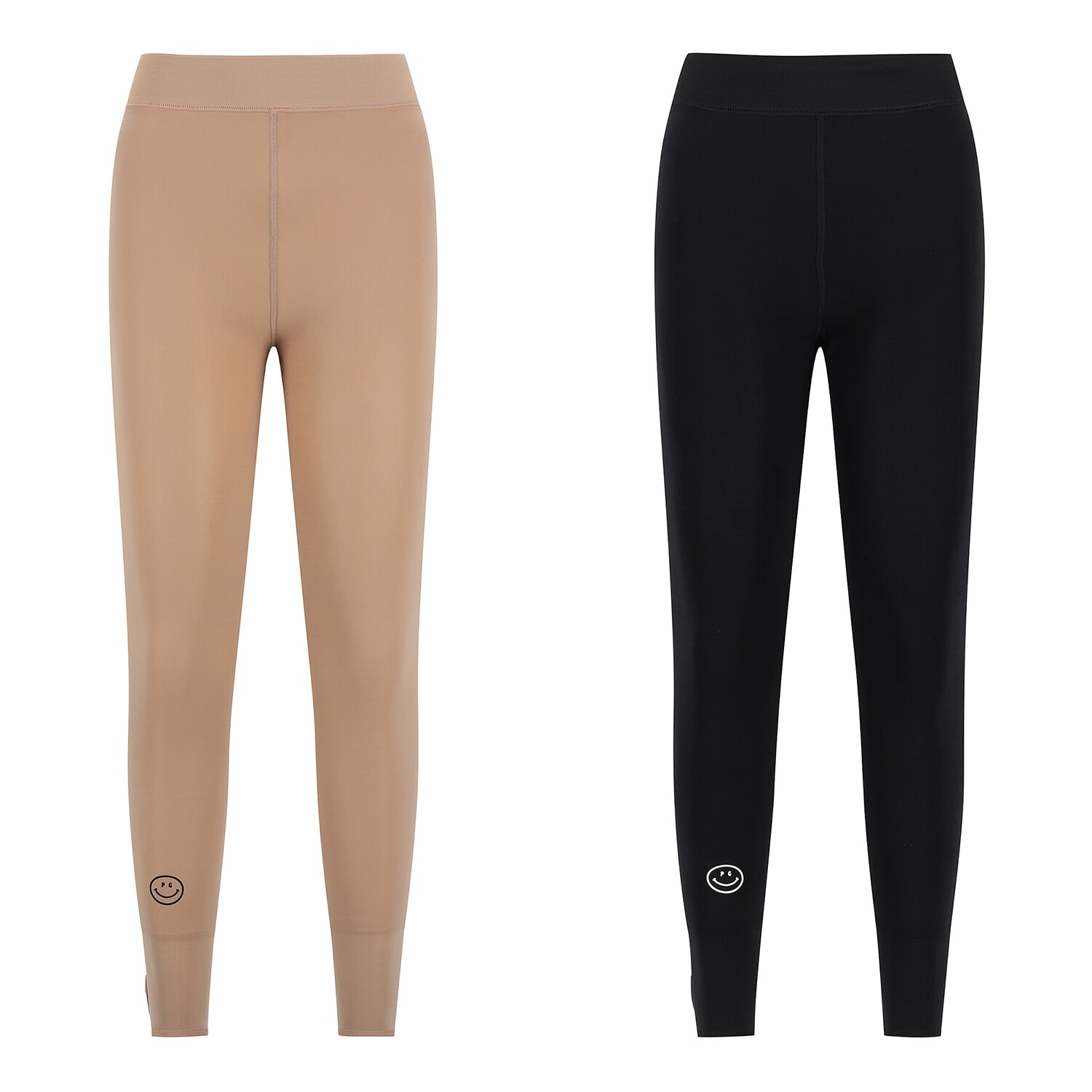 25秋冬女韩国代购PEARLYGATES高尔夫球服运动保暖拉绒修身打底裤