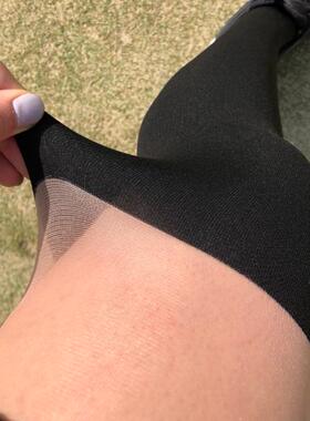 【80D四季款】韩国代购Hello Birdie女士高尔夫防紫外线过膝丝袜