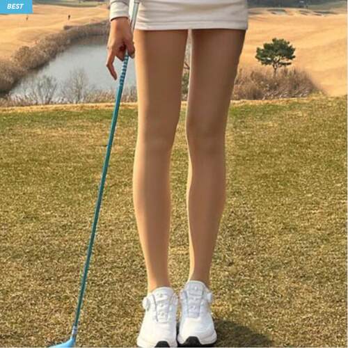 韩国正品代购BLCA 女士冬季拉绒丝袜连袜裤高尔夫丝袜及膝袜200D