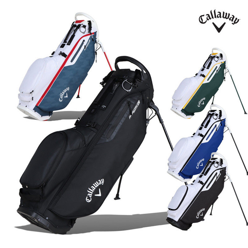 Callaway韩国正品代购高尔夫25年款平坦球道支架包便捷收纳球杆包