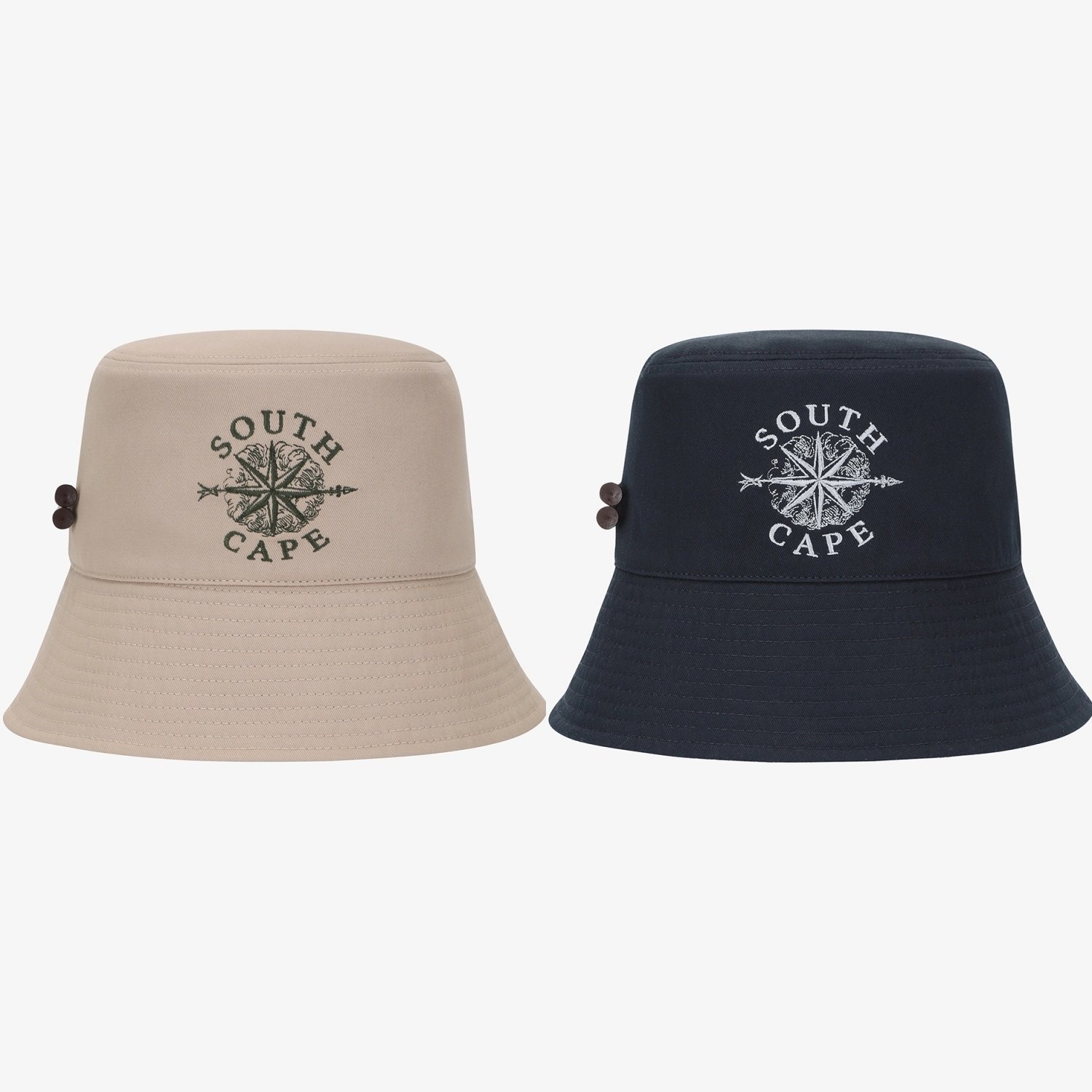 25男士秋冬韩国代购southcape高尔夫球帽防风休闲遮阳百搭水桶帽