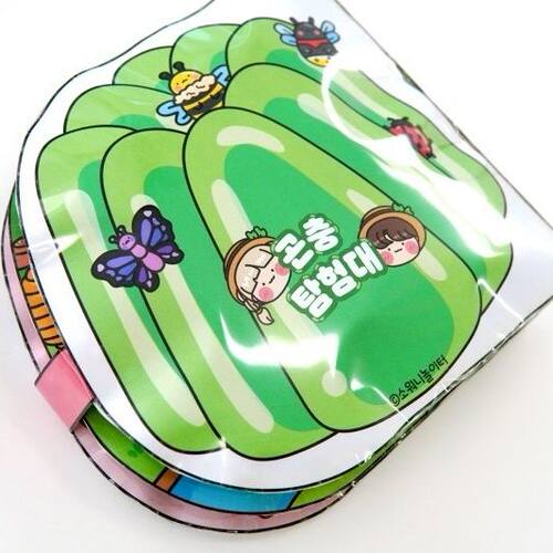 韩国纸娃娃系列之昆虫探险队安静书手工DIY 益智游戏材料包豆豆本