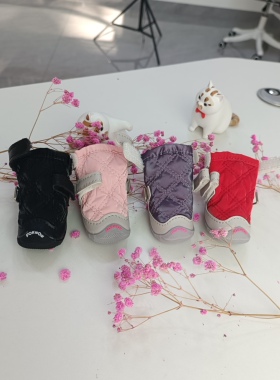 FOKWOW富汪加绒保暖棉鞋防寒大棉鞋小狗大狗冬款加厚（2只装）