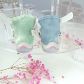 防尘狗鞋 FOKWOW富汪秋季 大狗小狗透气布鞋 春秋布鞋 水洗牛仔布鞋