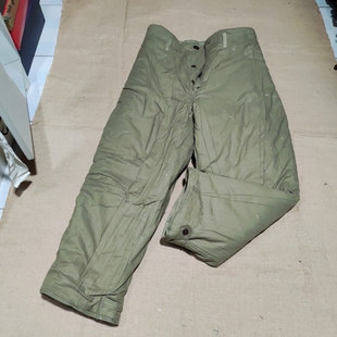 收藏男棉袄军绿色冬季 4号1967年65式 正品 退役老款 防寒保暖 棉裤