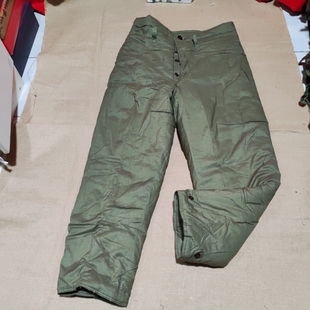 收藏男棉袄军绿色冬季 2号1984年78式 正品 退役老款 防寒保暖 棉裤