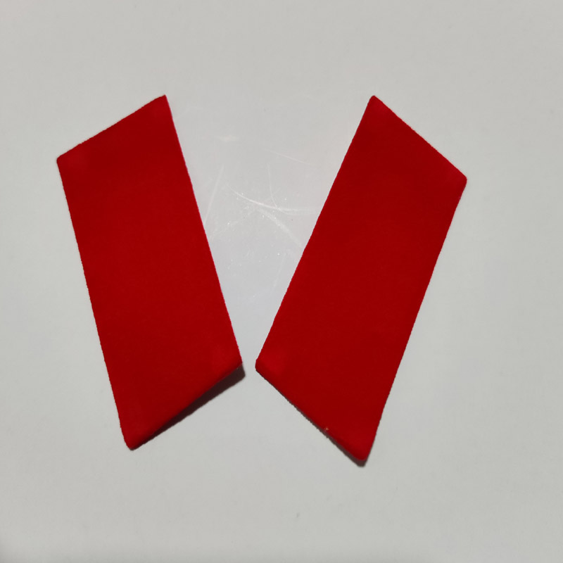 退役正品库存65式红领章