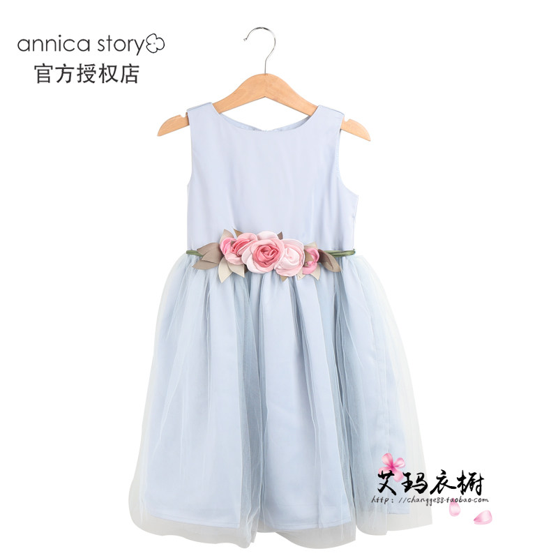 annicastory艾尼卡韩版公主裙女童夏季款超仙ins洛丽塔连衣裙高端