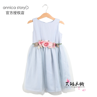 annicastory艾尼卡韩版公主裙女童夏季款超仙ins洛丽塔连衣裙高端
