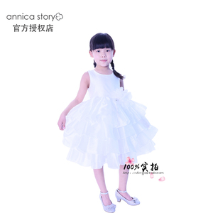 annica story艾尼卡夏新款白色公主裙女童超仙洛丽塔甜美超仙韩版