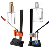 香水瓶中套压盖机手动压香水瓶中套机