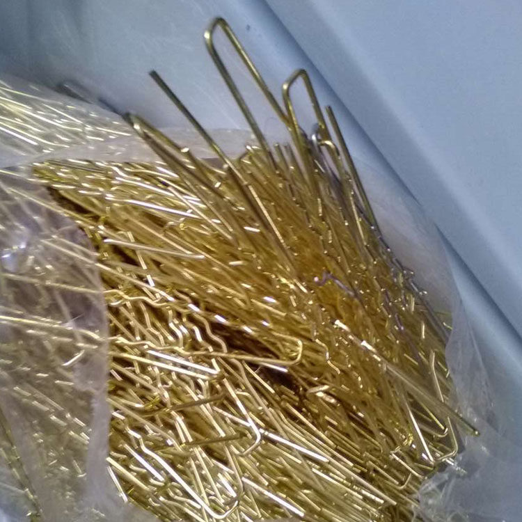 电镀U形夹银色diy手工婚纱