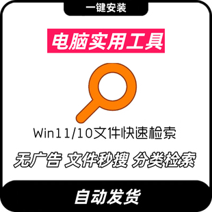 Everything中文版Win10 11文件快速搜索工具软件本地文件快速定位