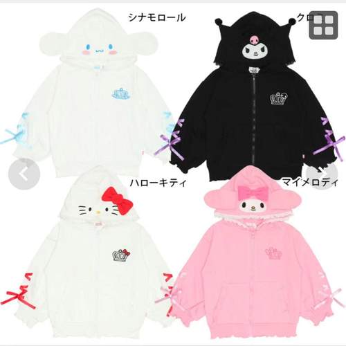 春秋女童可爱卡通SANRIO联名外套