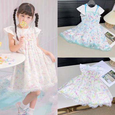 现货mezzopiano钢琴家mp日系贵牌女童装可爱甜美糖果假两件连衣裙