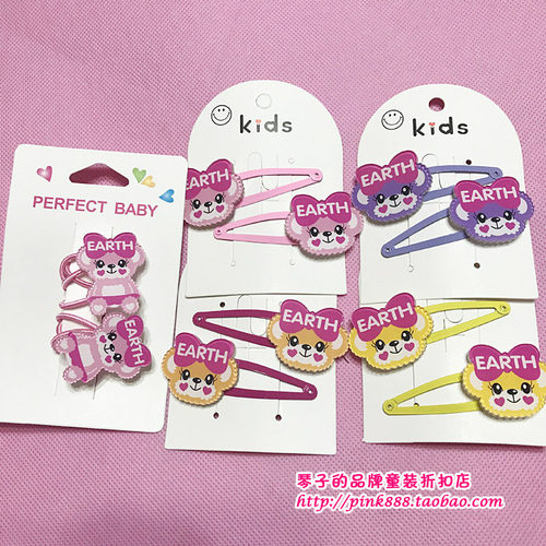 可爱日系现货卡通儿童发夹头饰