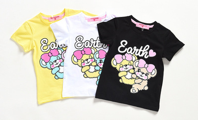 EarthMagic女童百搭短袖T恤