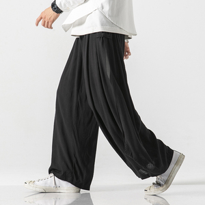 秋冬新款 风情侣阔腿裤太极裤民族服装裤子 K77/P100 控138图片