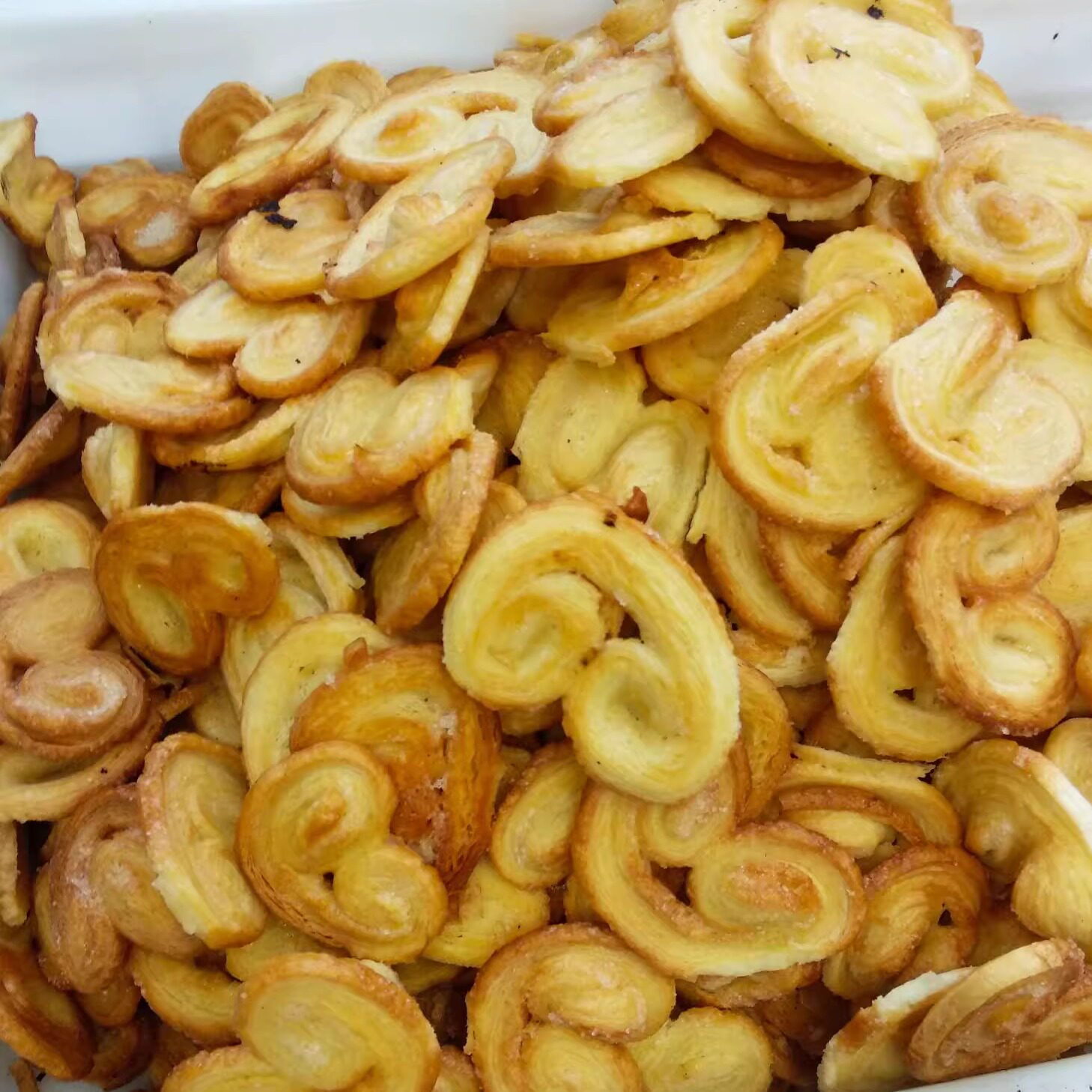 上海老字号哈尔滨食品厂现烤纯奶小蝴蝶酥 手工黄油饼干西式糕点