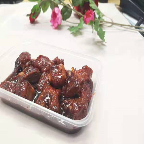 代购上海老字号光明邨大酒店糖醋肋排仔排一盒250g 本帮特色熟食