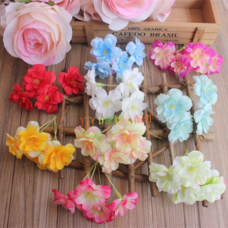 森女系花艺绣球花假花DIY材料diy