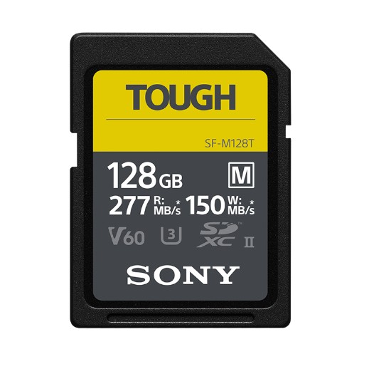 Sony索尼SD卡128G SDXC高速4K卡SF-M128 277M A7M3 A7RM3 A9 7RM4