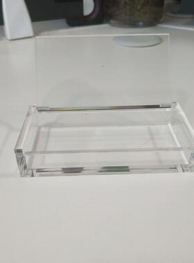 厂家定制亚克力透明翻盖小盒子精美小礼品包装盒亚克力礼品展示盒