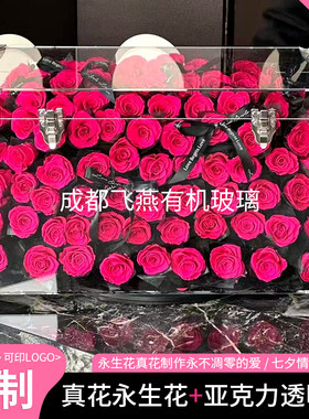 弗洛伊德永生花七夕礼物送女友