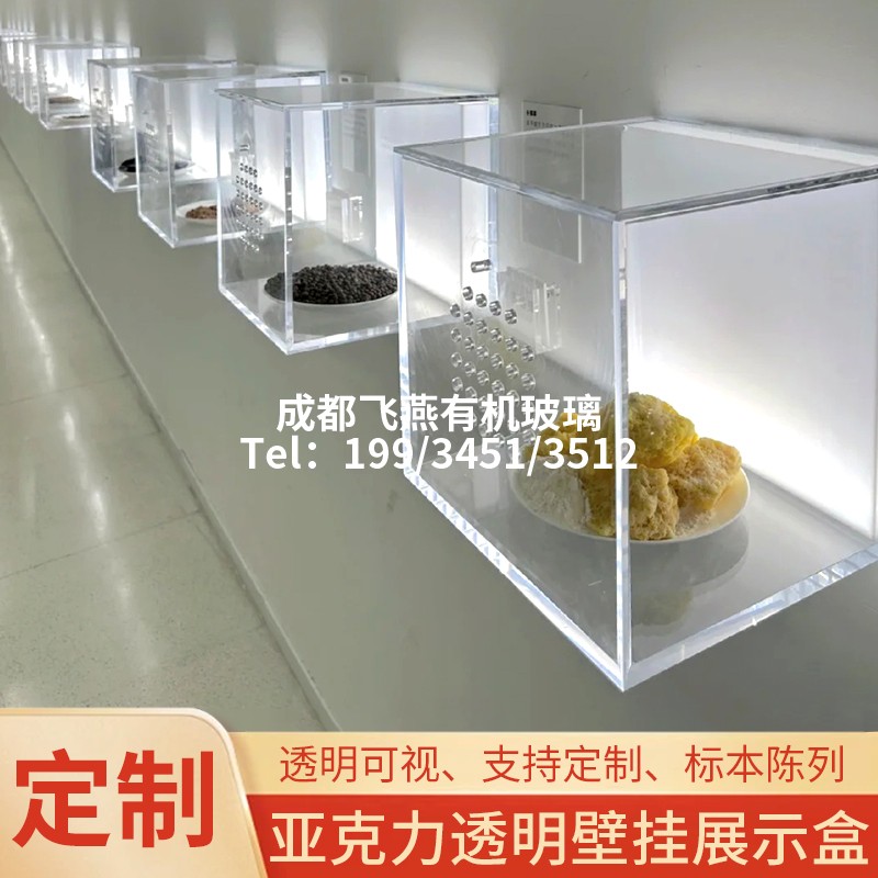 手办药材壁挂防尘展示盒