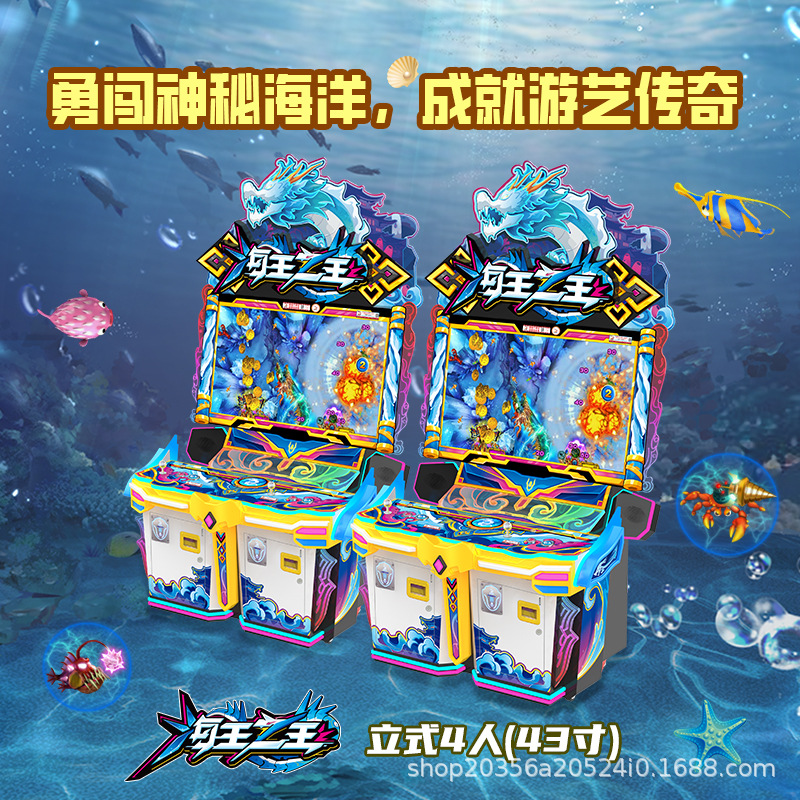打鱼游戏机 海王之王投币出彩票文审准入机 游艺机电玩设备