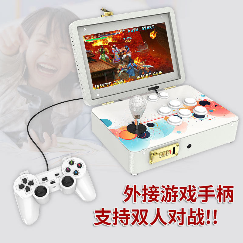 游戏机潘多拉月光宝盒街机便携式翻盖折叠游戏机小型格斗机