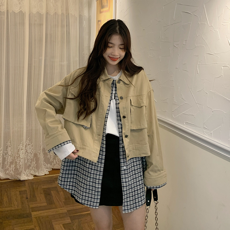 Real price - two coats of chic Hong Kong flavor factory in spring