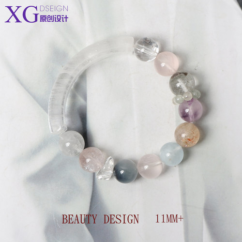 半镯原创高端定制天然水晶手串