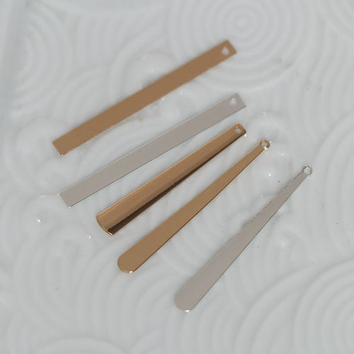 花影梦黄铜保色长流苏吊片