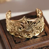 Латунное медное ханьфу, китайская шпилька, аксессуар для волос, аксессуары