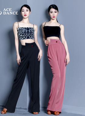 ACEdance拉丁舞裤摩登舞裤专业女设计款国标舞裤广场舞裤DA274