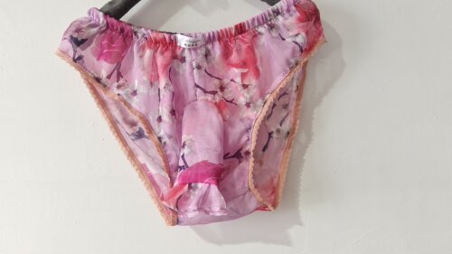 椒北衣韵原创夏仿丝雪纺半透明舒适透气加j套男款中腰弹力边内裤