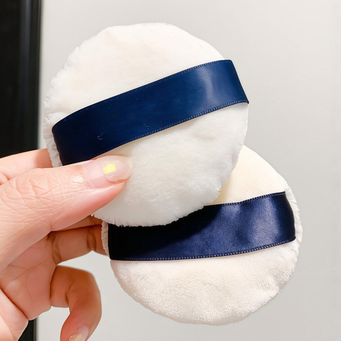 C*B平替！日本立绒粉扑大号超软植绒短干粉蜜粉扑化妆定妆散粉扑