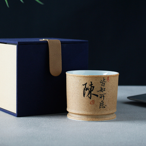 景德镇陶瓷杯茶杯主人杯个人专用男士女士私人定制刻字高档品茗杯