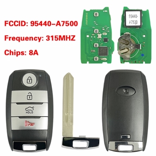 适用于2014-2016起亚福瑞迪智能卡95440-A7500 315MHZ 8A芯片