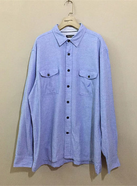 【原 价¥178】vintage  印尼制  美国古着NAUT1CA天蓝色双袋衬衫