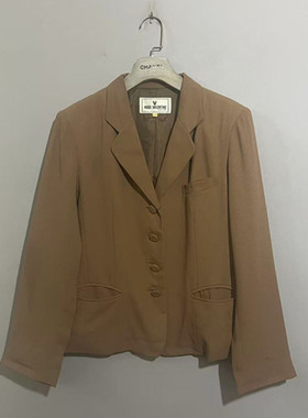 【上新价388】vintage  意大利奢侈古着HUGO VALENT1NO复古西装