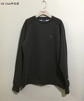 【原 价¥178】vintage  美国古着CHAMP1ON美式街头黑色卫衣