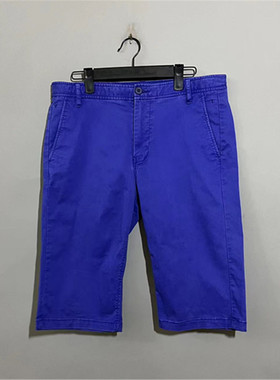 【上新价118】vintage  美国古着Calv1n Klein Jeans紫色六分裤