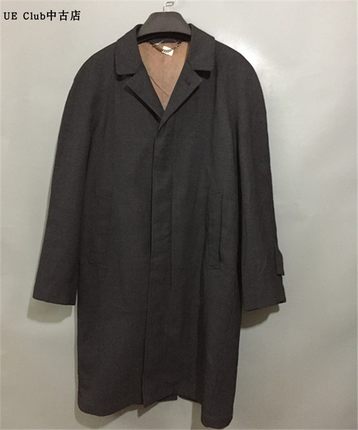 【原 价¥178】vintage 日本大阪古着YOUNG FIVE插肩袖通勤款大衣