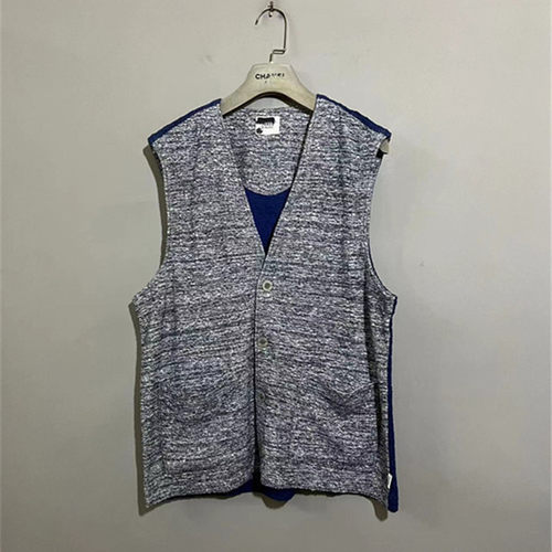 【上新价108】vintage  日本制古着TAKEO K1KUCHI拼色马甲